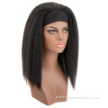 Headband Wigs Yaki Straight Synthetic Headband Wig For Black Women Supplier